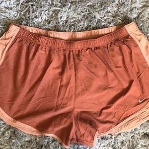 RUST ORANGE NIKE SHORTS